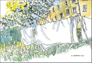 Washing day, Marchmont
