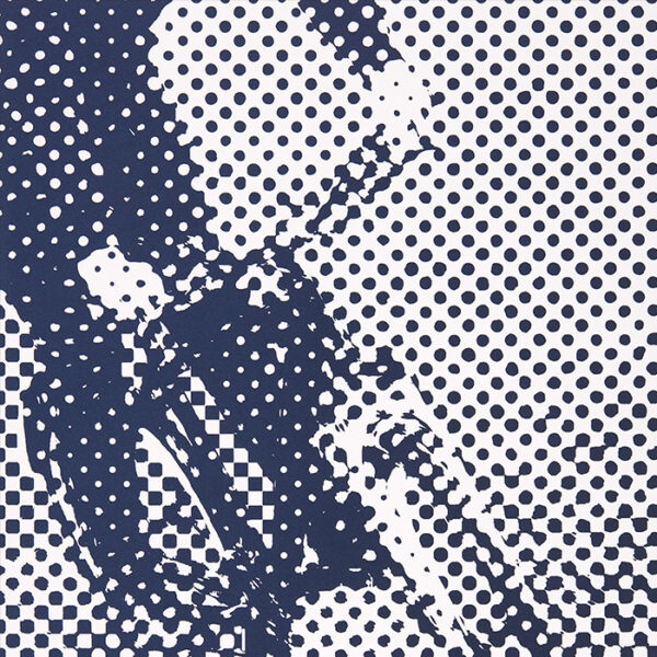 Oliver Brookes Screenprint for Bikes for refugees